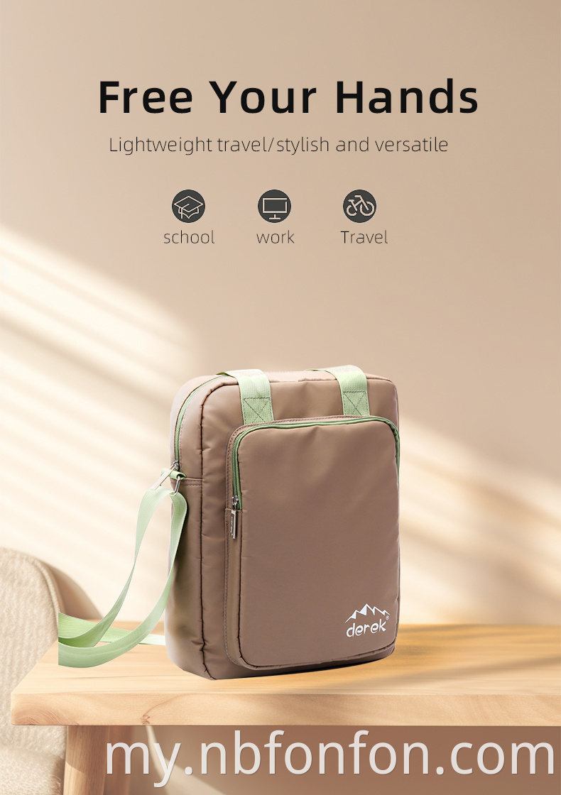 Outdoor travel essential shoulder bag